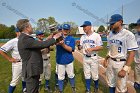 Baseball vs Babson  Wheaton College Baseball players celebrate their victory over Babson to win the NEWMAC Championship for the third year in a row. - (Photo by Keith Nordstrom) : Wheaton, baseball, NEWMAC